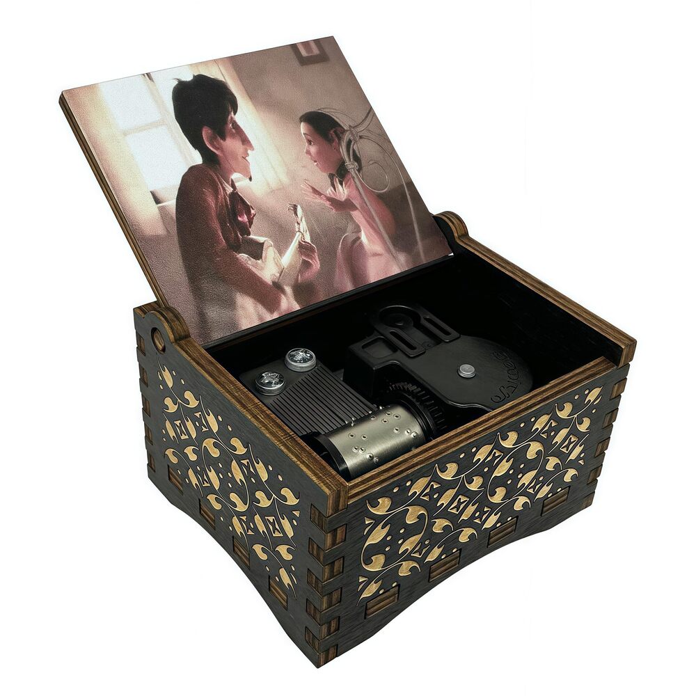 3117 Remember Me Wood Music Box for Father's Day Birthday Anniversary, 18